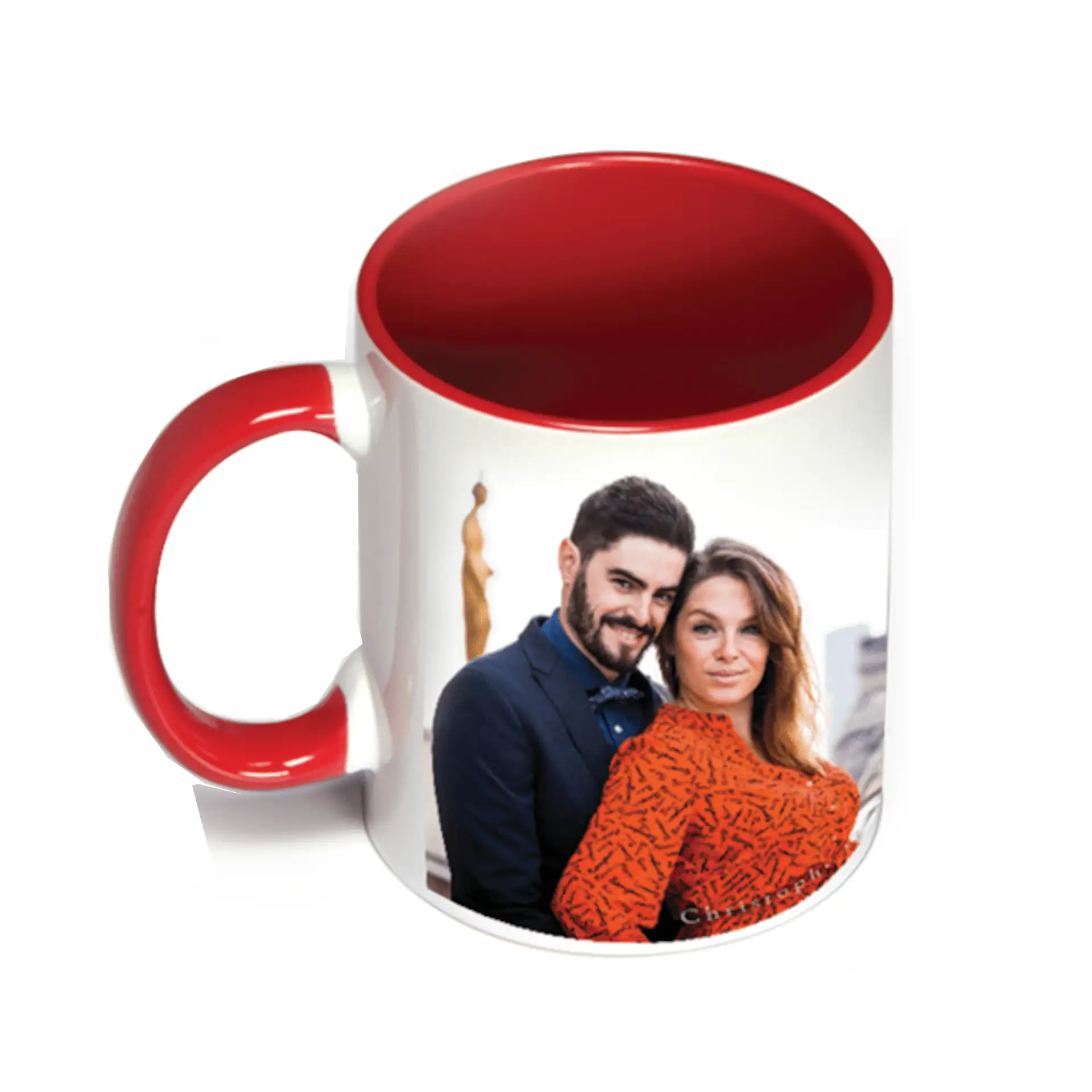Coffee mug red - image 1