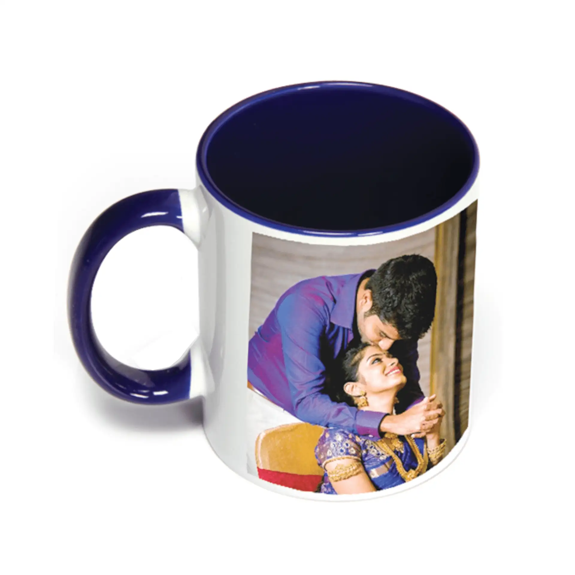 Coffee mug dark blue - image 1