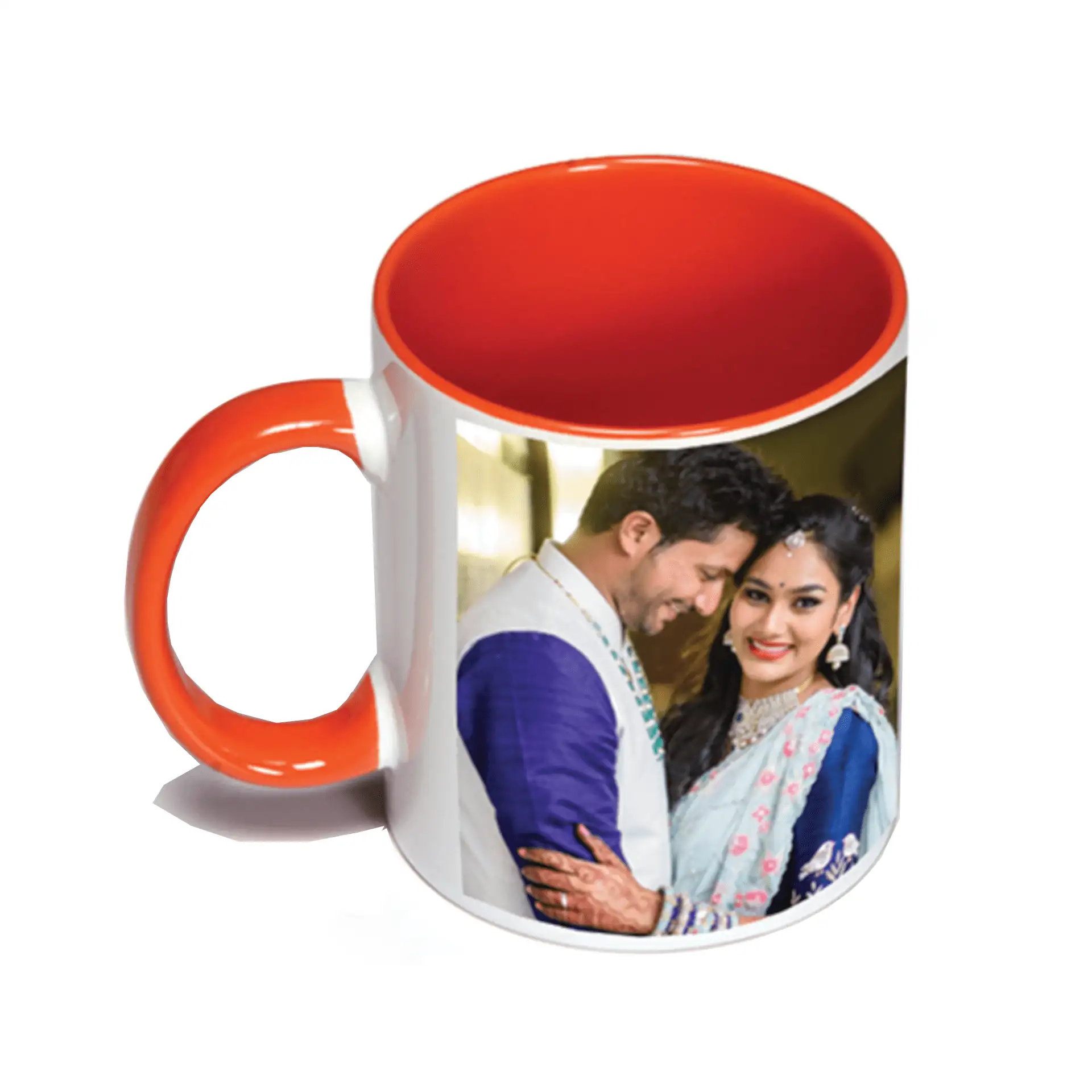 Coffee mug orange - image 1