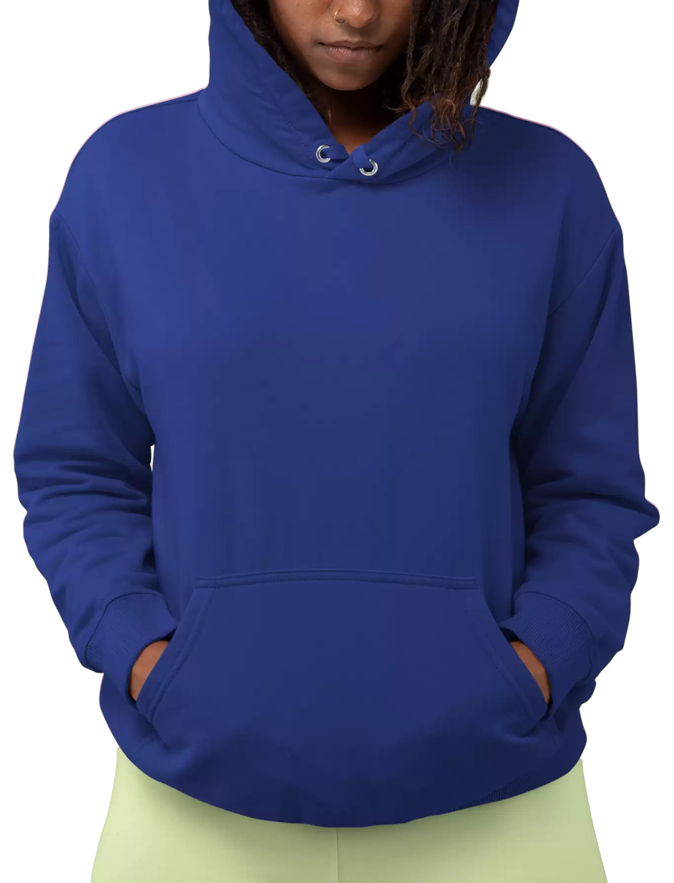 Women Hoodies-Royal Blue image 1
