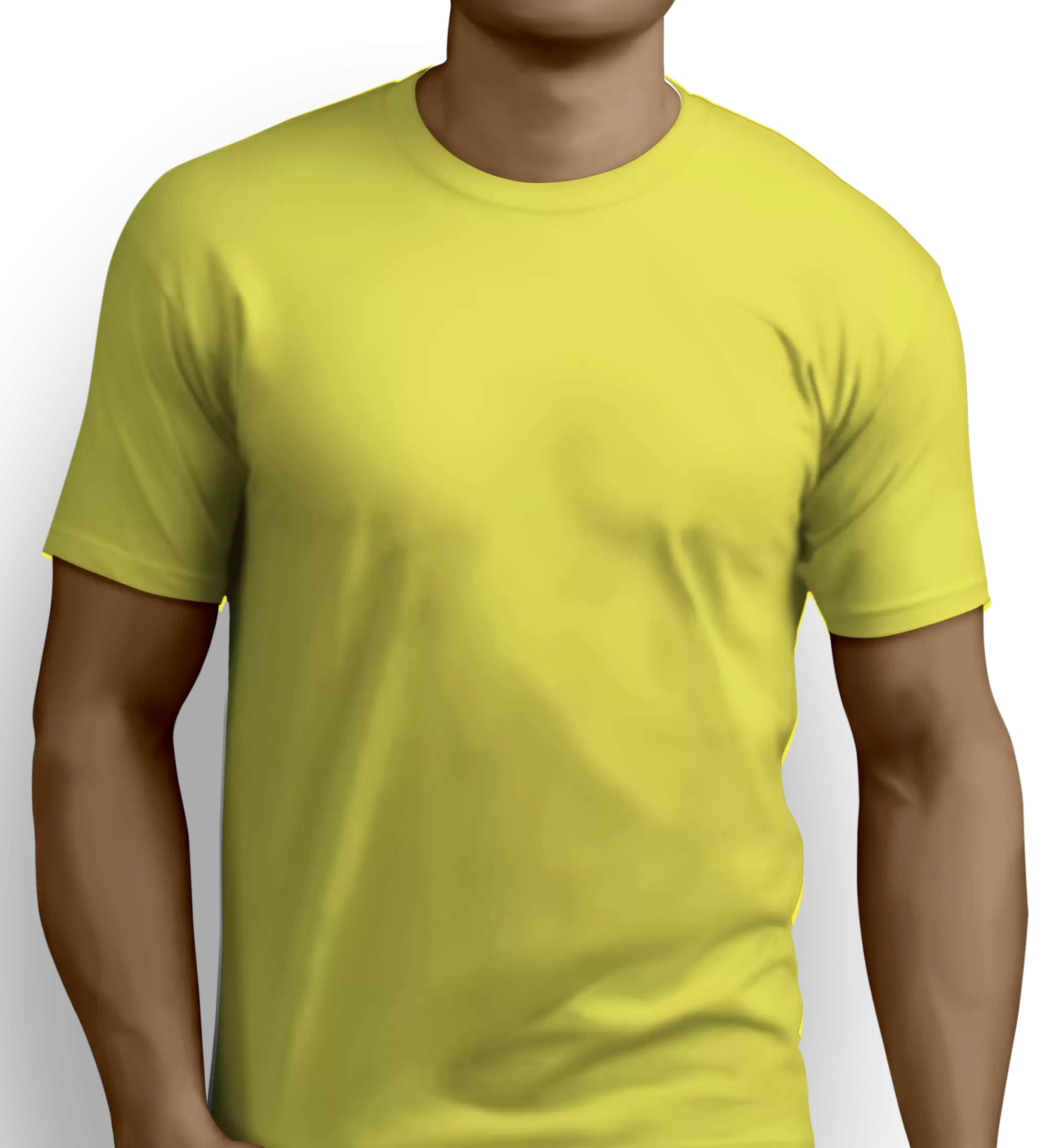 Roundneck- New-yellow image 1
