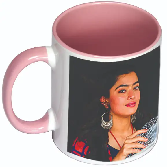 Coffee mug pink image 1