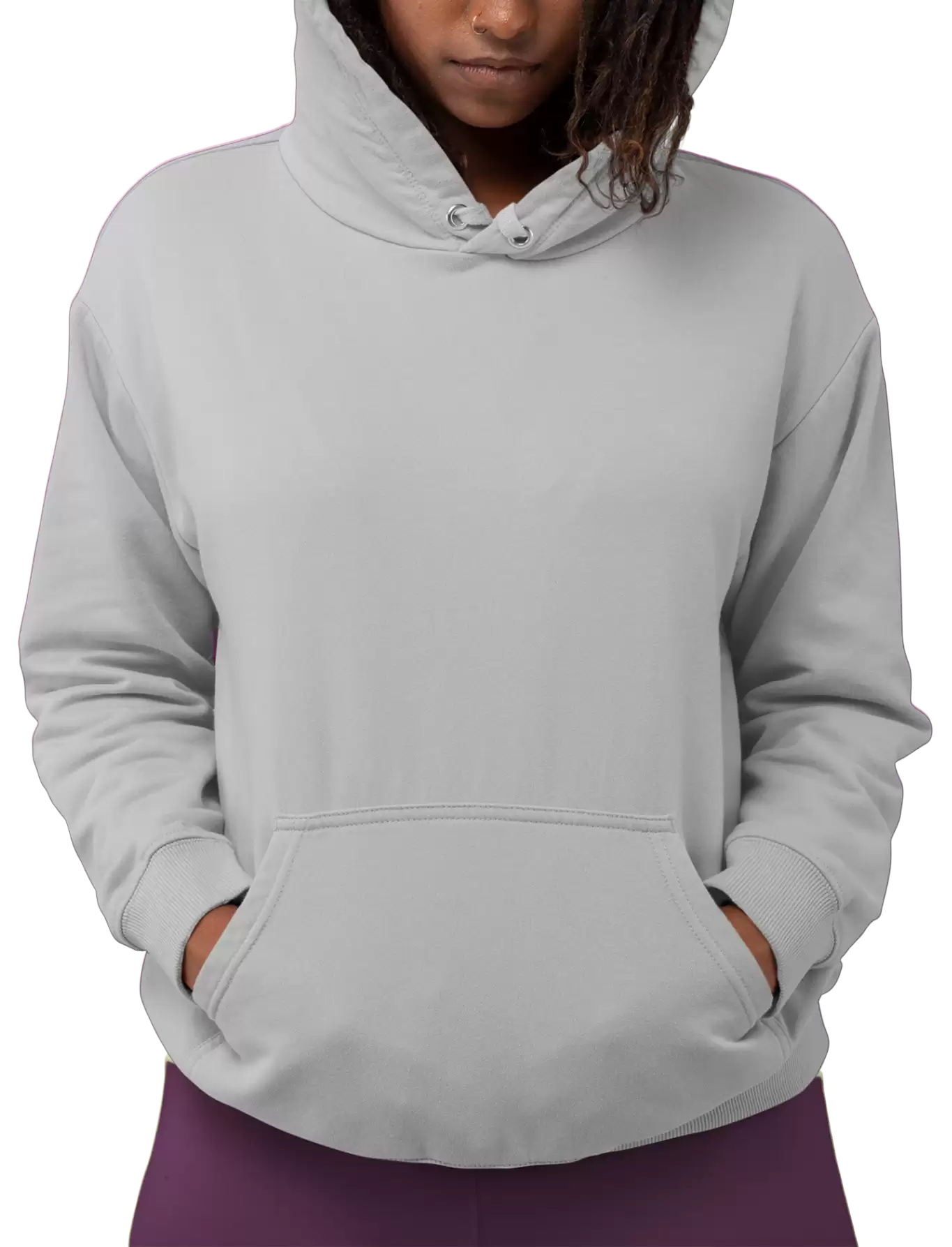 Women Hoodies-Grey - image 1