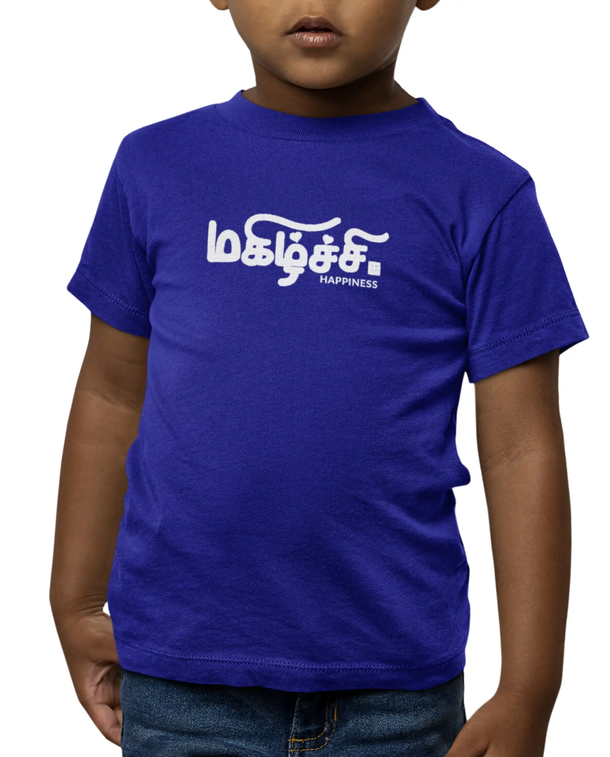 Kids Round Neck Magizhchi-Royal Blue - image 2