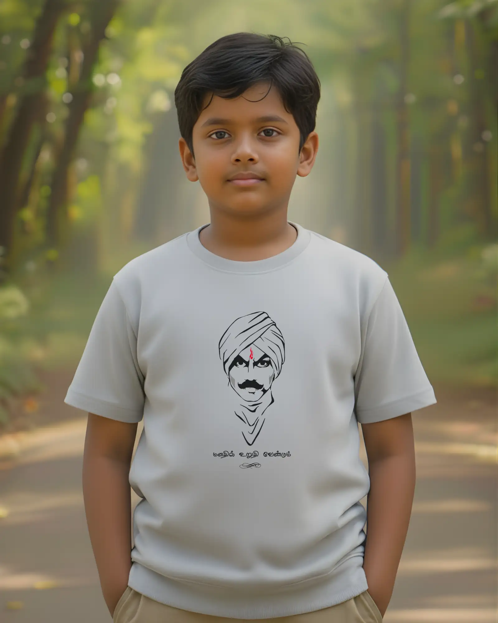 Manathil Uruthi Vendum-Grey-Melange - image 1